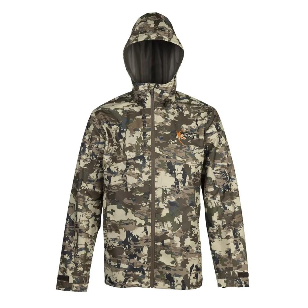 Browning Rain Shell Jacket Auric Camo L Waterproof Comfortable Outdoor Wear