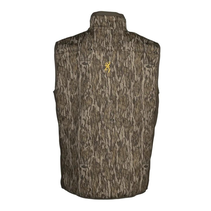 Browning Field Pro Vest Mossy Oak Bottomland Lightweight Durable Breathable L