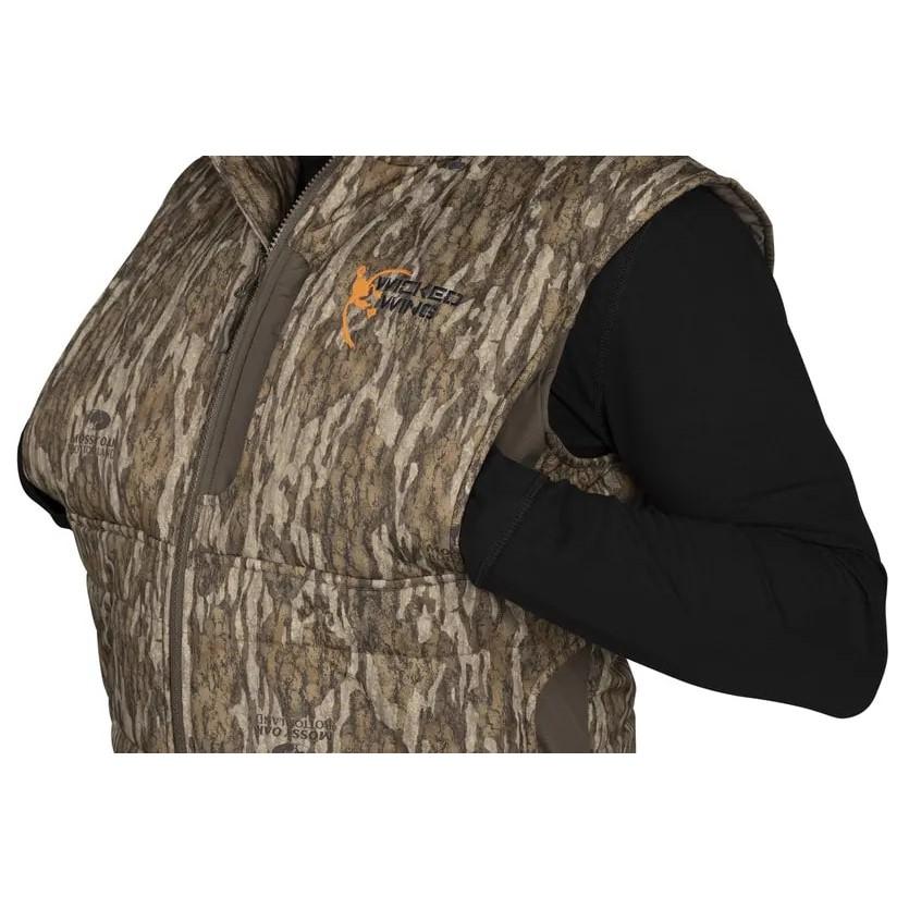 Browning Insulated Vest Mossy Oak Bottomland L Lightweight Warm Comfortable