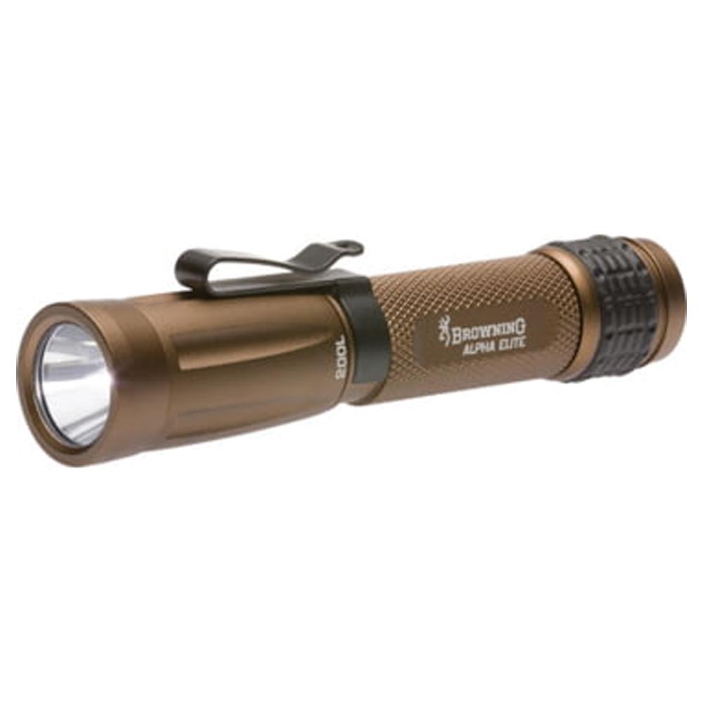 Browning Light Alpha Elite 1AA Bright Compact Durable LED Flashlight