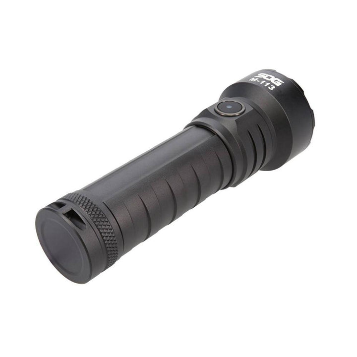 SOG Knives M113 Flashlight 4000 Lumens Rechargeable Outdoor Light Black