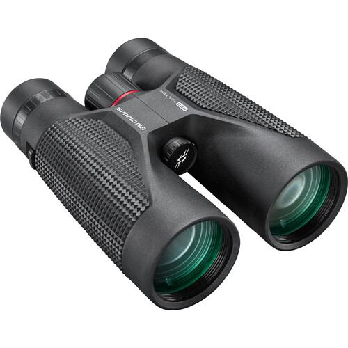 Simmons Binocular 12x50mm Roof Prism Waterproof Fogproof Textured Grip Black