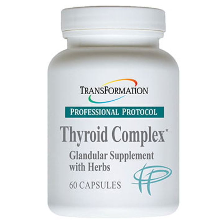 Transformation Enzymes PARA Thyroid Complex 60 capsules glandular supplement with herbs
