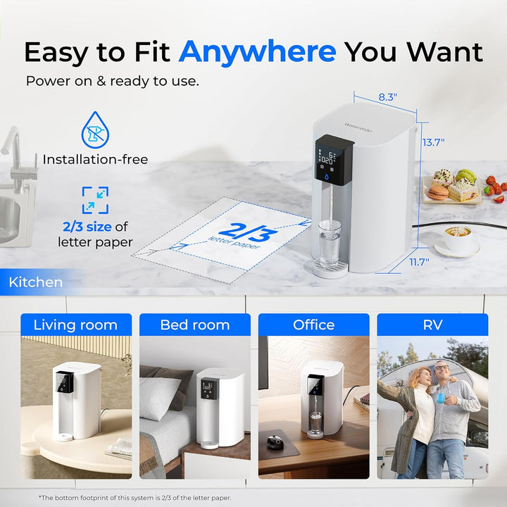 Waterdrop C1SL Alkaline Countertop Reverse Osmosis RO Water Filter System