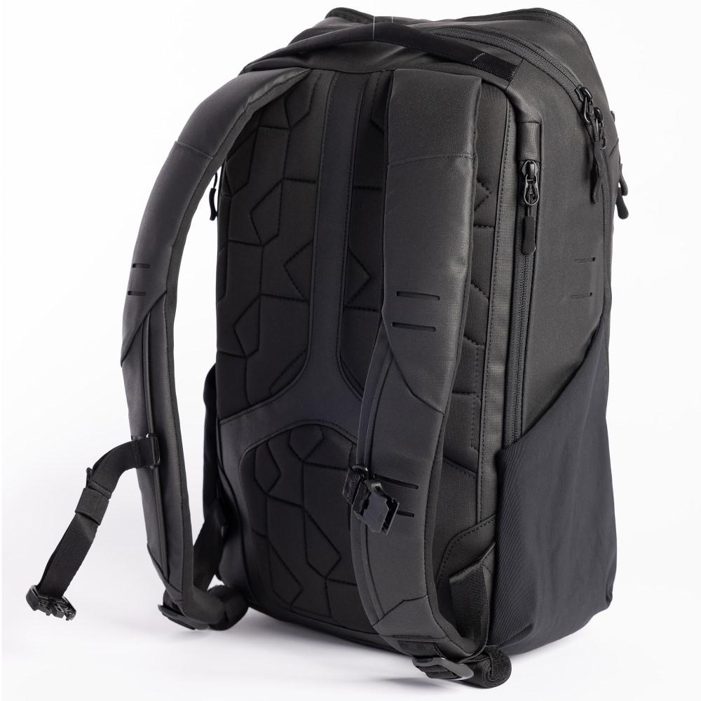 Mission First ACHRO Backpack Black 22L Durable Lightweight Travel Commute Bag