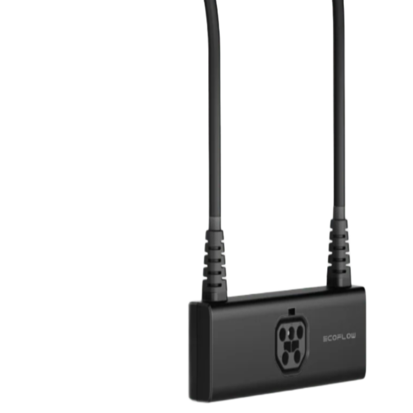 EcoFlow Double Voltage Hub Input/Output For Smart Home Panel 2 (Delta Pro+SHP2) with two cables.