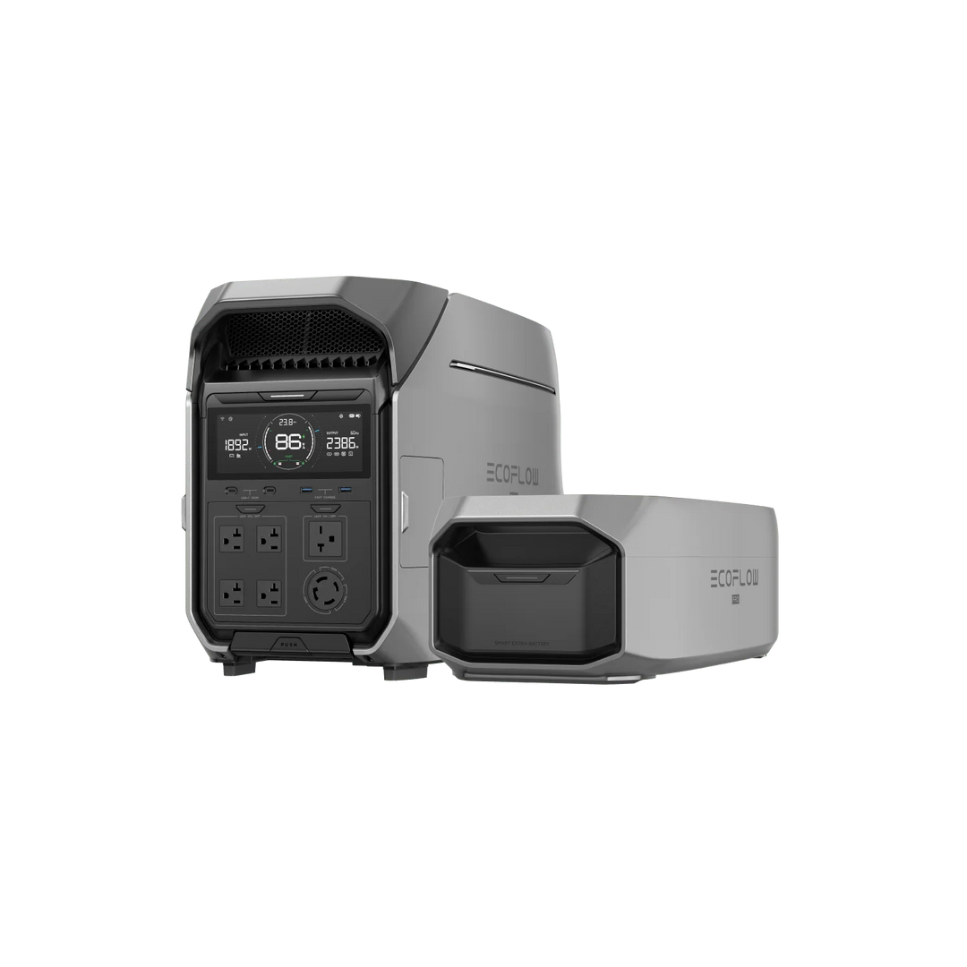 EcoFlow DELTA Pro 3 With Smart Extra Battery LED Display Portable Power Solution for reliable energy.