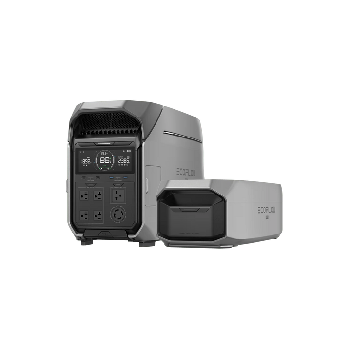 EcoFlow DELTA Pro 3 With Smart Extra Battery LED Display Portable Power Solution for reliable energy.