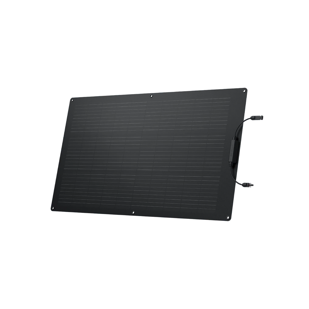 EcoFlow 100W Flexible Solar Panel High Efficiency Waterproof Solar Modules, designed for portable energy solutions.