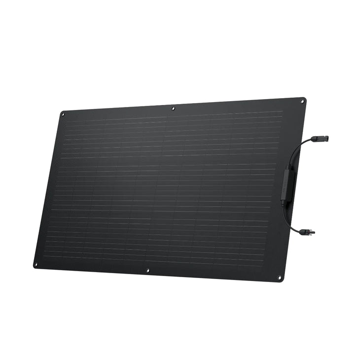 EcoFlow 100W Flexible Solar Panel High Efficiency Waterproof Solar Modules for sustainable energy solutions.