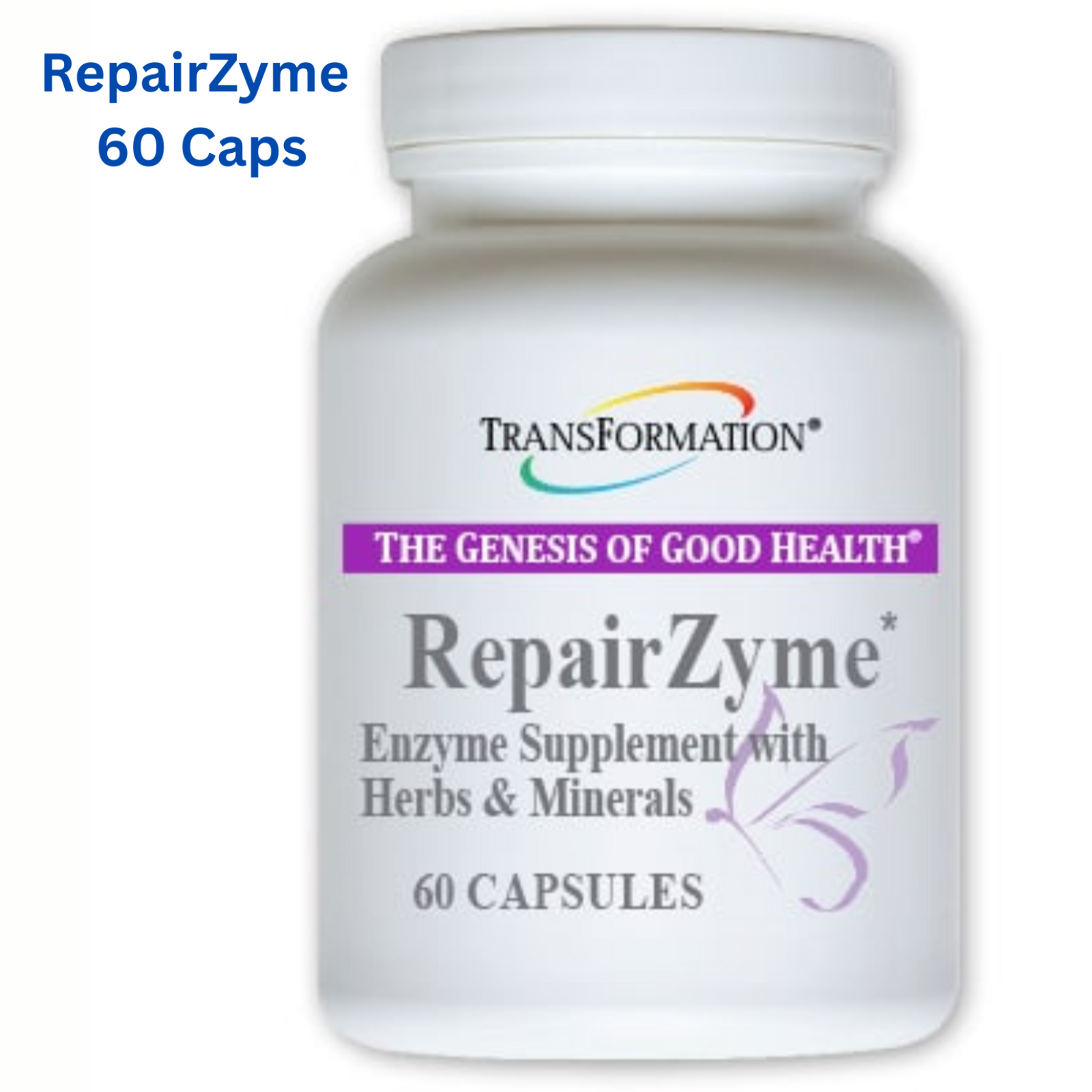 Transformation Enzymes RepairZyme Muscle & Joint Support 60 Caps