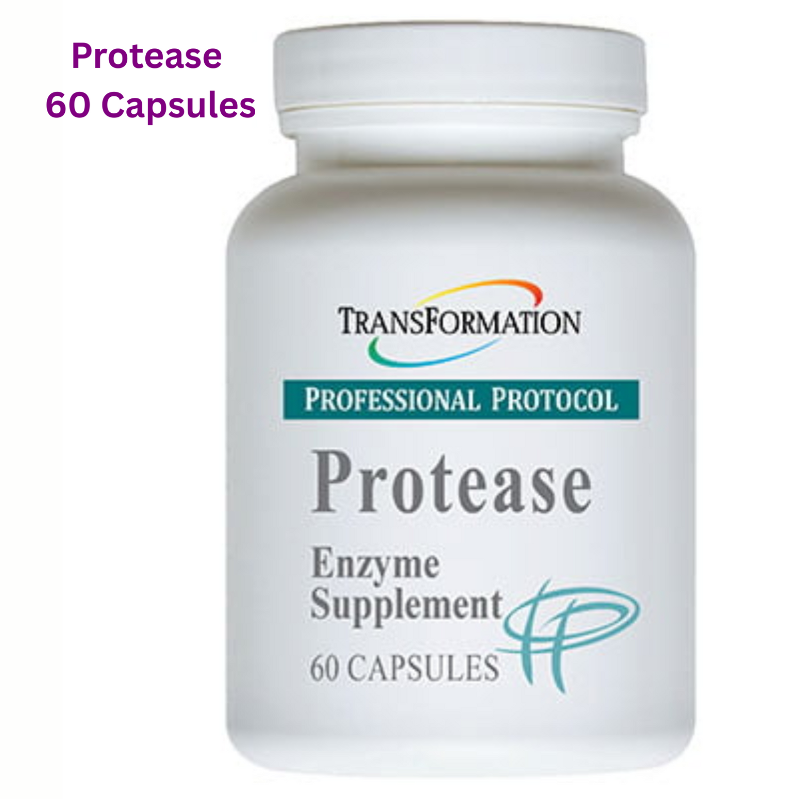 Transformation Enzymes Protease for circulatory health in 60 capsules