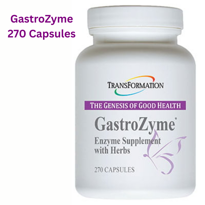 Transformation Enzymes GastroZyme 270 Capsules enzyme supplement for digestive health