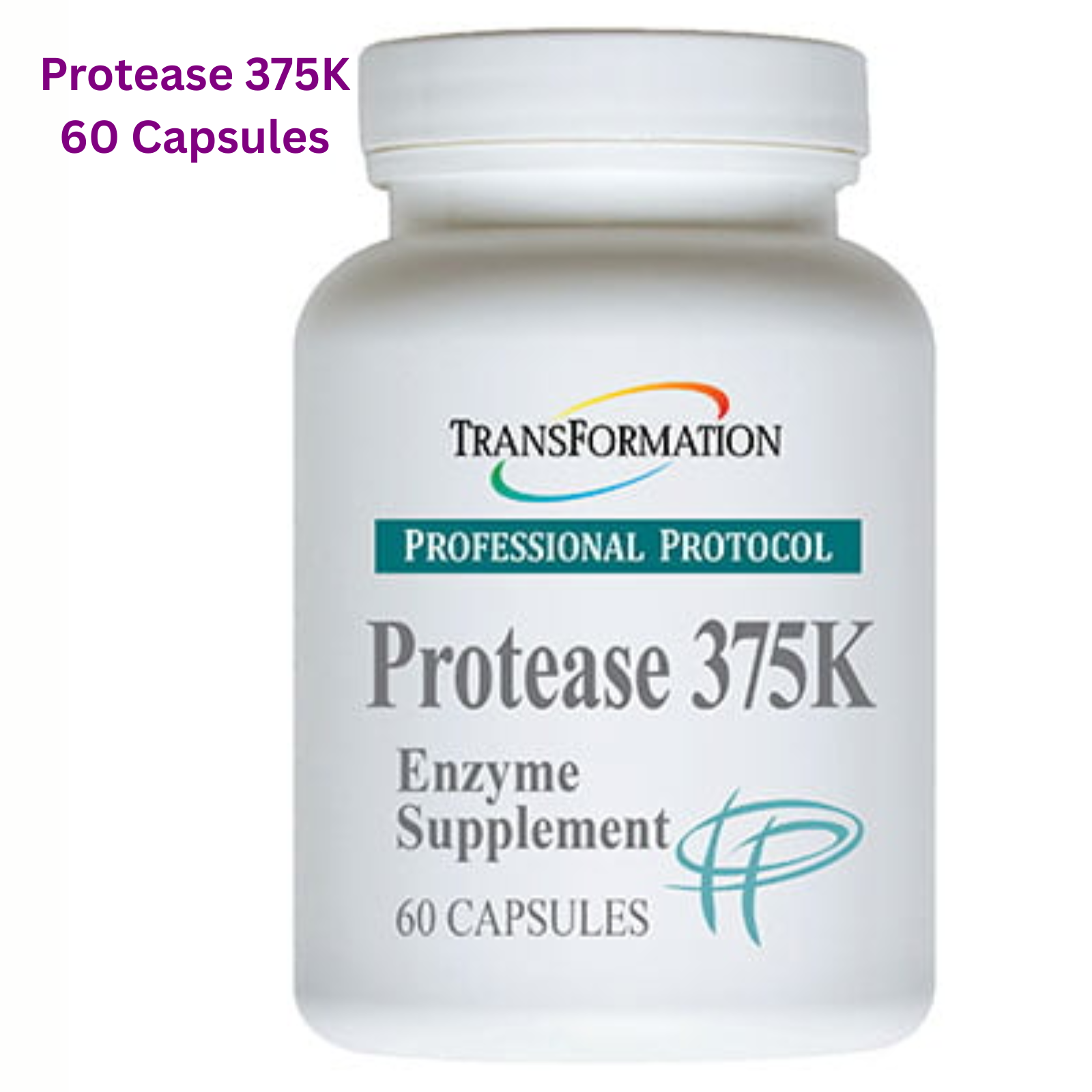 Transformation Enzymes Protease 375K Systemic Balance 60 Capsules bottle