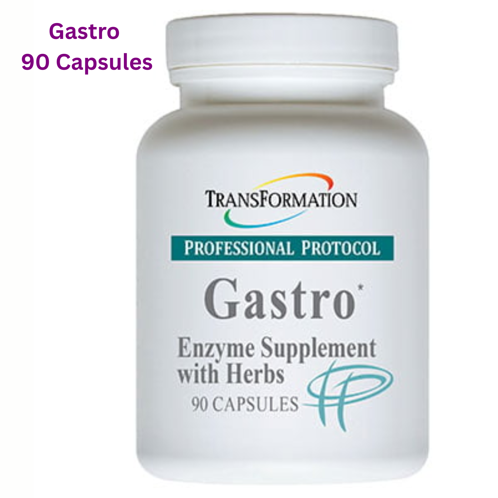 Transformation Enzymes Gastro Support Aids Digestive and Gut Health 90 Capsules bottle