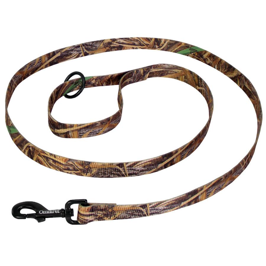 Omnipet Nylon Dog Lead 1" x 6ft Realtree Max 5 Camo Outdoor Walking Leash