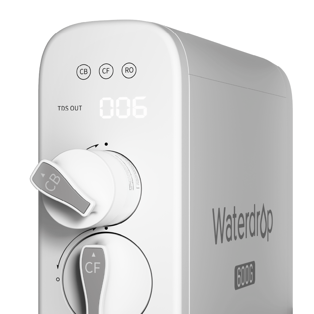 Waterdrop G3P600 Reverse Osmosis System 600GPD NSF Certified LED Faucet