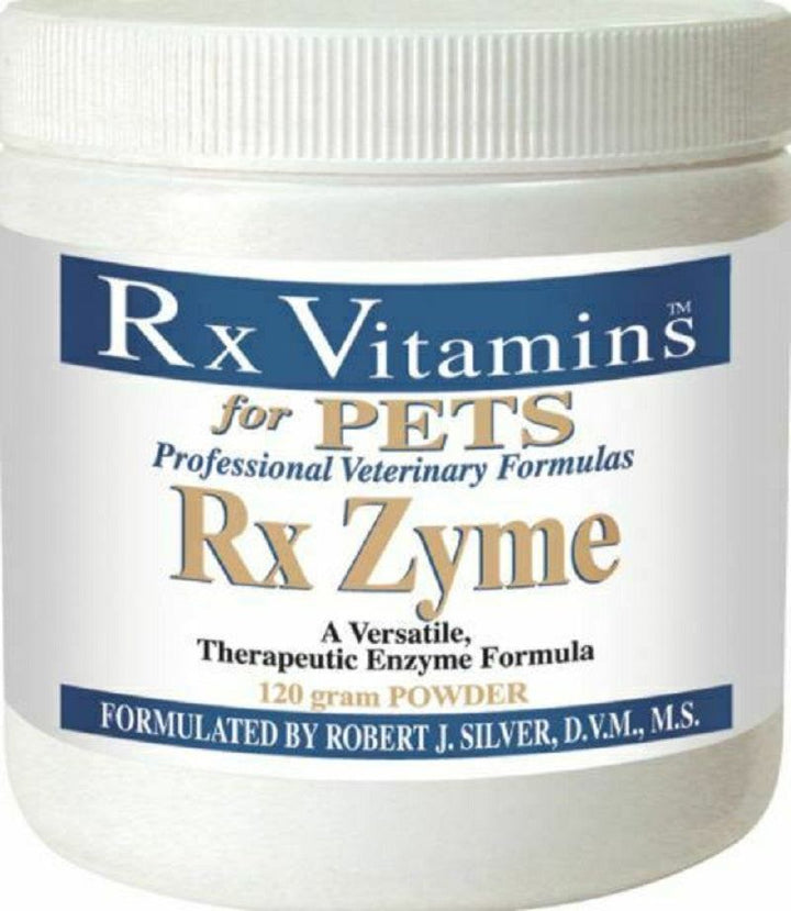 Rx Vitamins For Pets Rx Zyme Powder 120g Digestive Support for Dogs and Cats