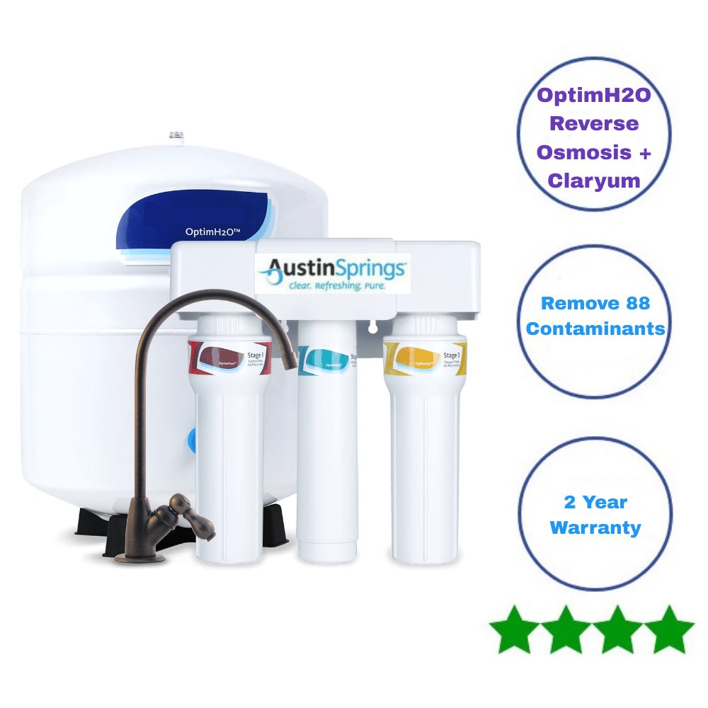 OptimH2O Reverse Osmosis + Claryum OilRubbed Bronze 13.32 G Daily