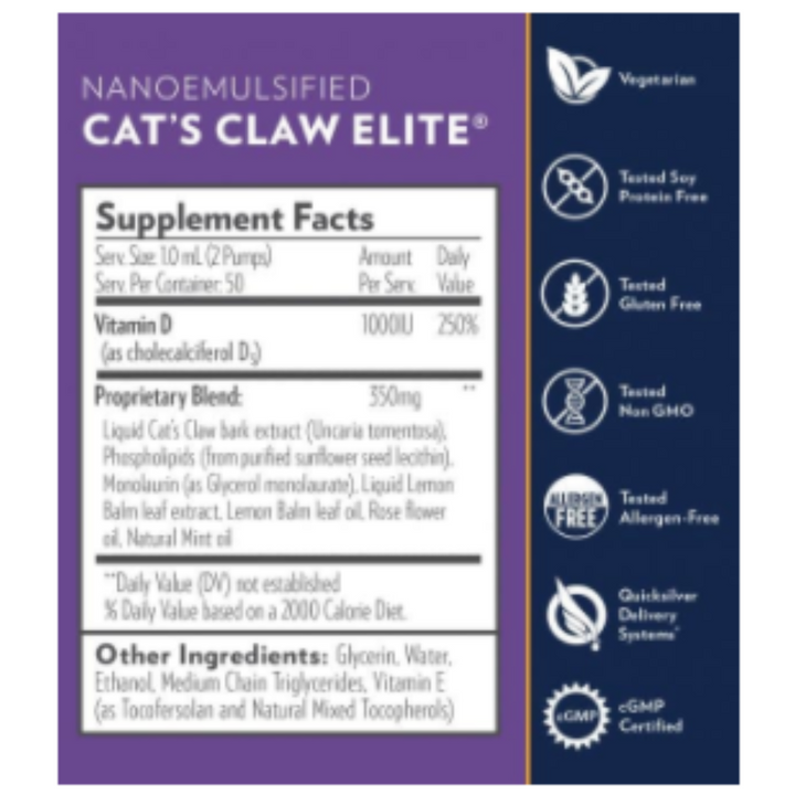 Quicksilver Scientific Nanoemulsified Cat&
