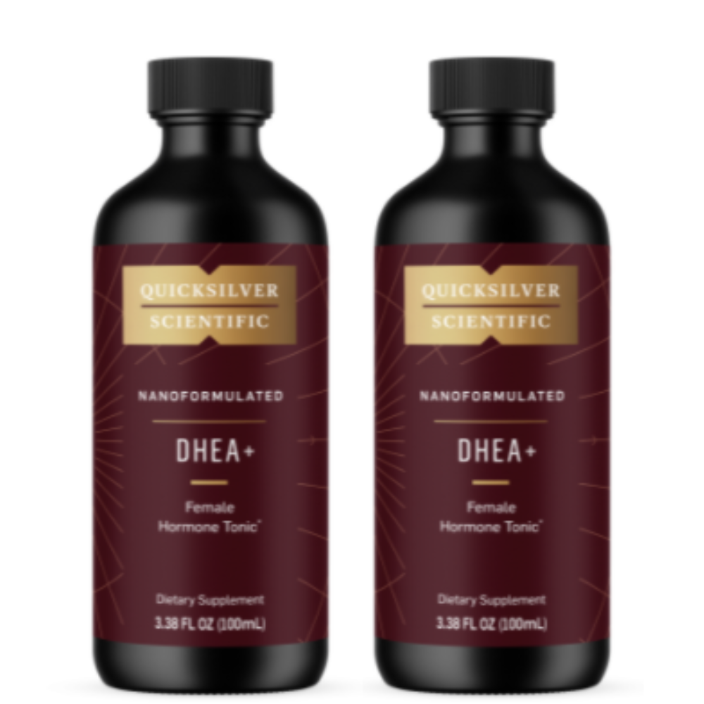 Quicksilver Scientific Nano formulated Female Hormone Tonic 100ml 2 PACK bottles.