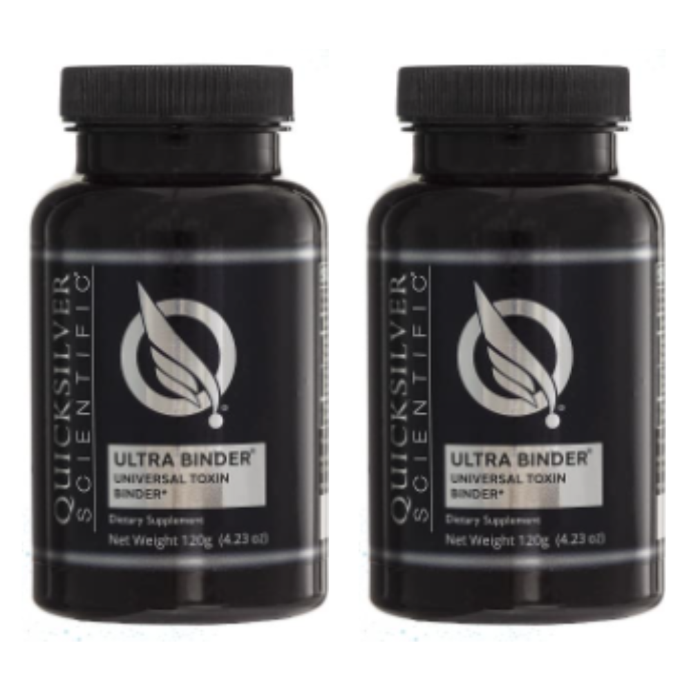 Quicksilver Scientific Ultra Binder 120 grams LPS binder 2 pack bottles.