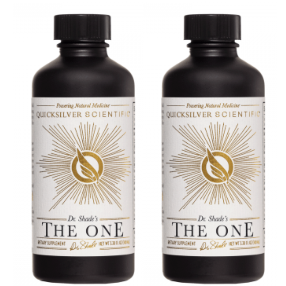 Quicksilver Scientific The One supplement 2-pack bottles.