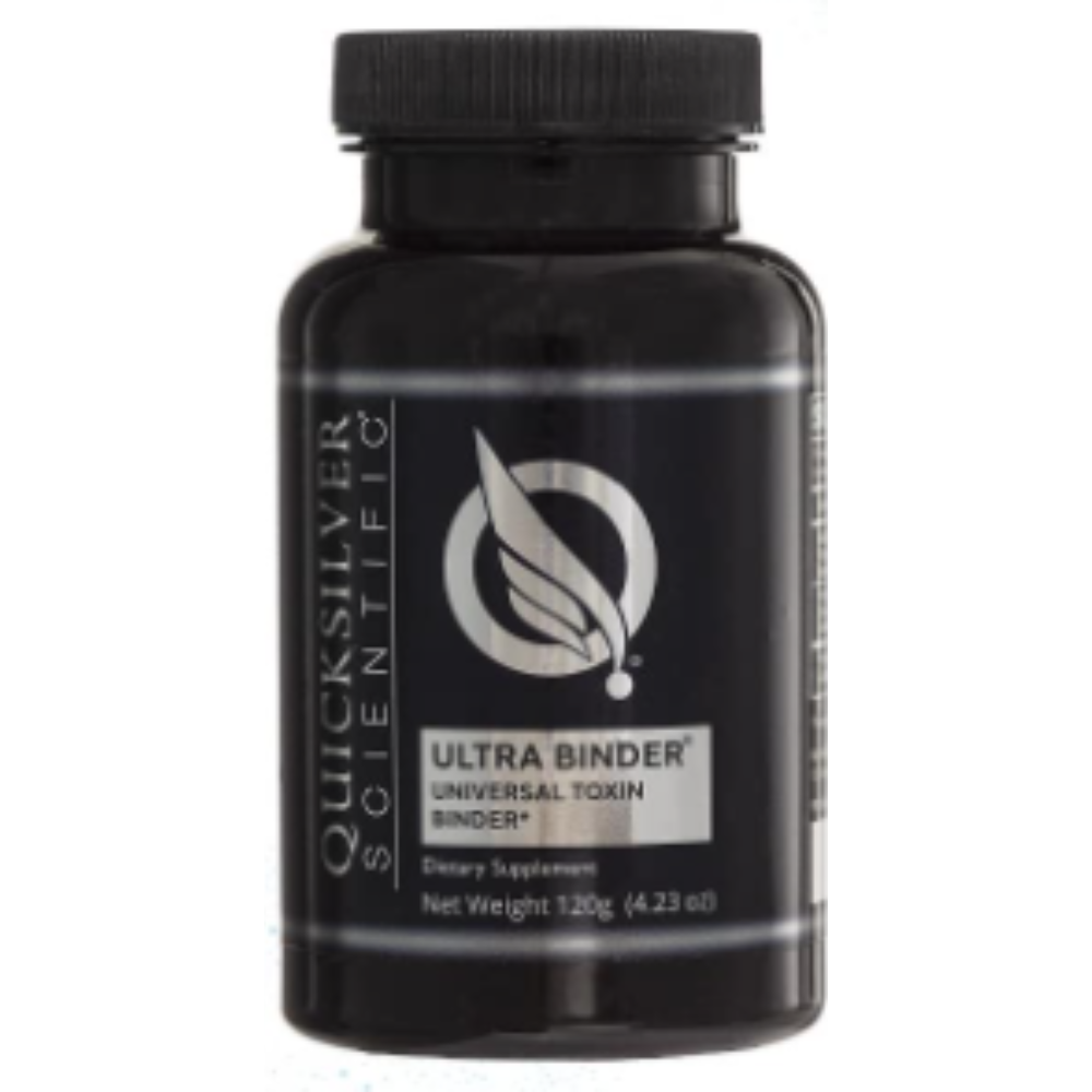 Quicksilver Scientific Ultra Binder 120 Grams LPS Binder 2 Pack dietary supplement bottle.