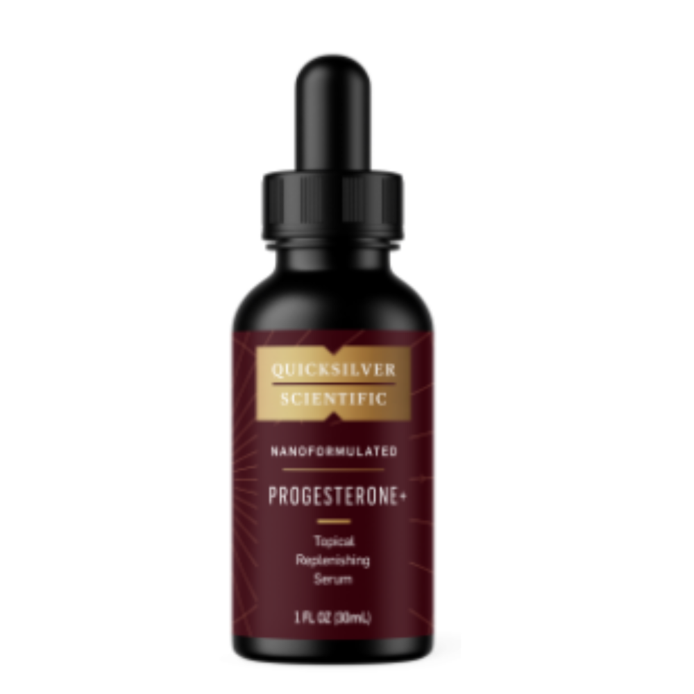 Quicksilver Scientific Progesterone+ Topical Replenishing Serum PROGEST 2 PACK, 30ml bottle.
