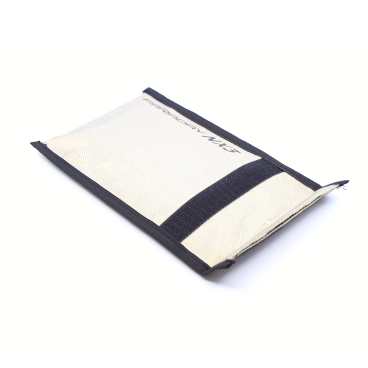 Faraday Defense NX3 ESD EMP single triple-layer cyber fabric bag for shielding devices.