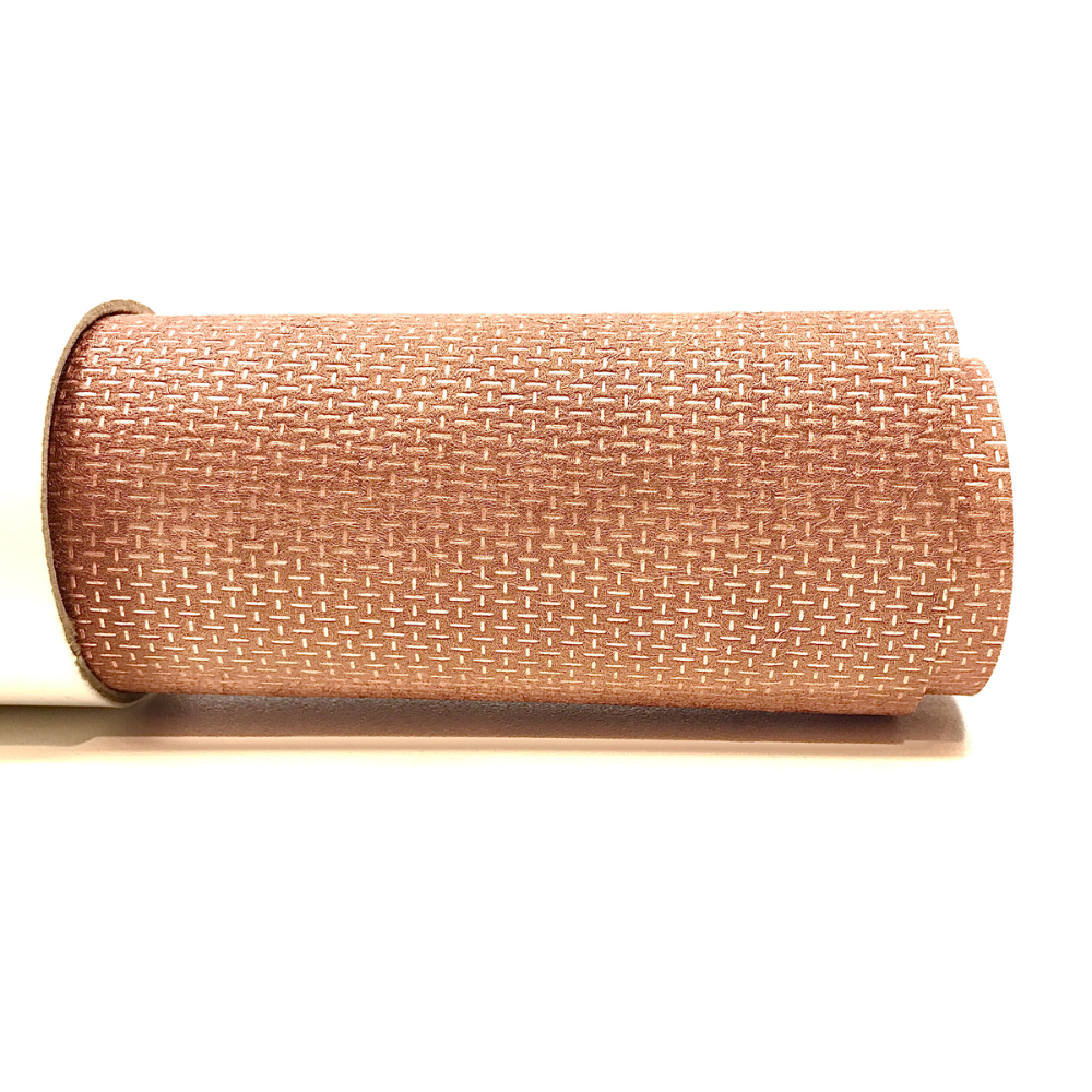 Faraday Cyber CX 100 Non Woven Copper Fabric roll 39" x 1' for EMF/RFID shielding and various applications.