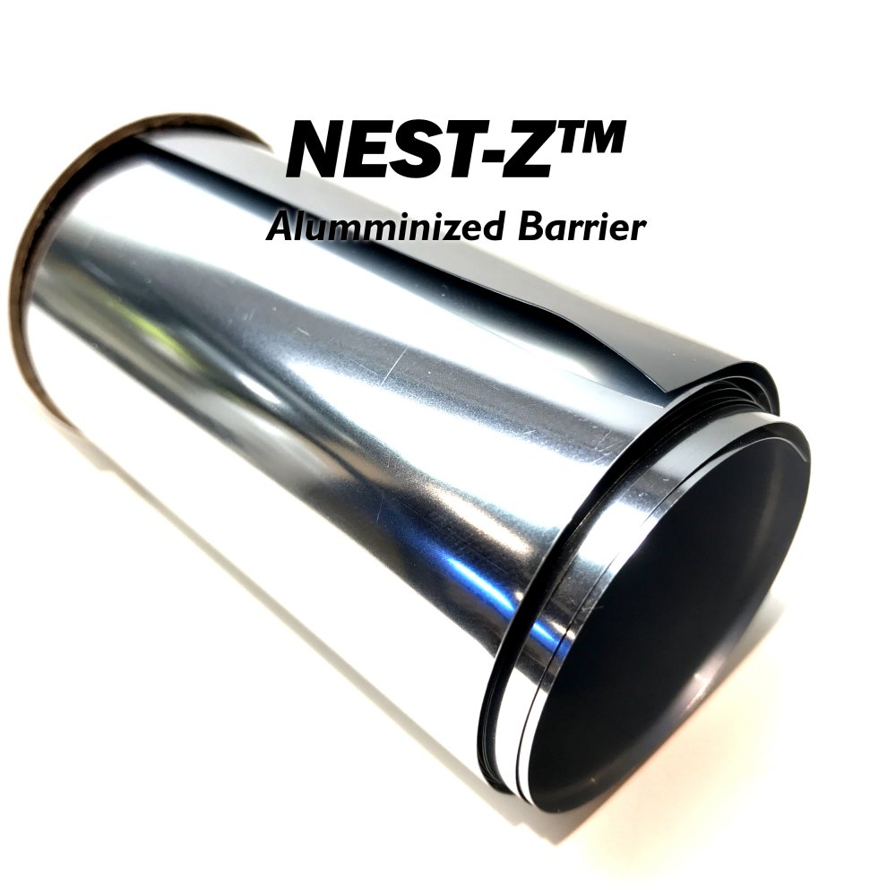 Faraday NEST-Z 7 Mil Aluminized Barrier for ESD EMP Protection Roll, 36"x1 Yard.