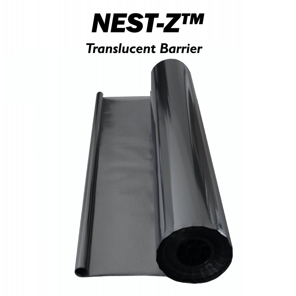 Faraday NEST-Z 3 Mil Translucent Barrier roll designed for ESD EMP protection.