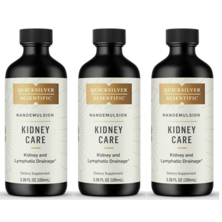 Quicksilver Scientific QS-KIDNEYCARE Botanicals Butraceuticals 3 pack bottles