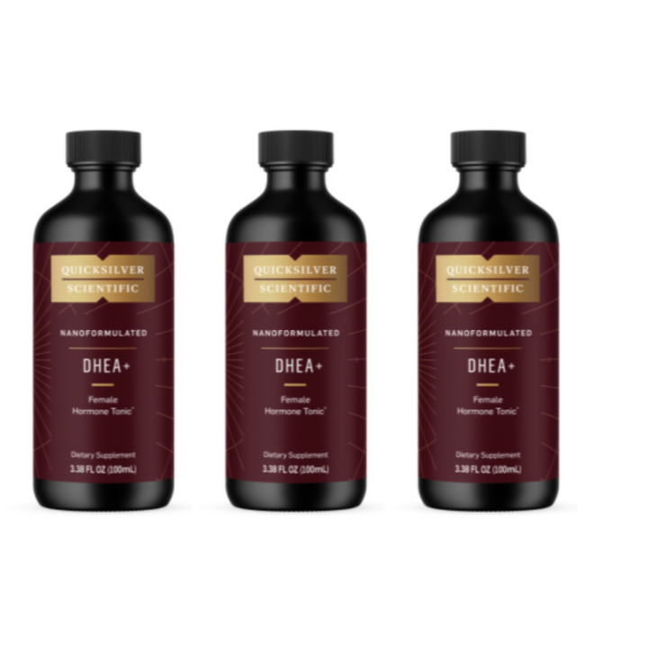 Quicksilver Scientific Nano formulated Female Hormone Tonic 3 pack 300ml bottles