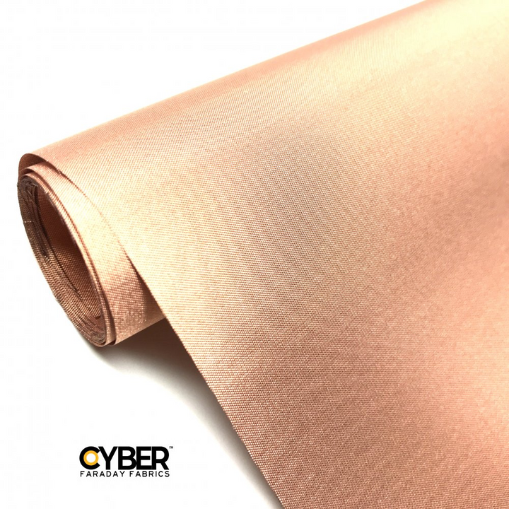 Faraday Cyber CX Faraday Fabric EMF RF Shielding Copper Roll showcasing the high-performance copper shielding.