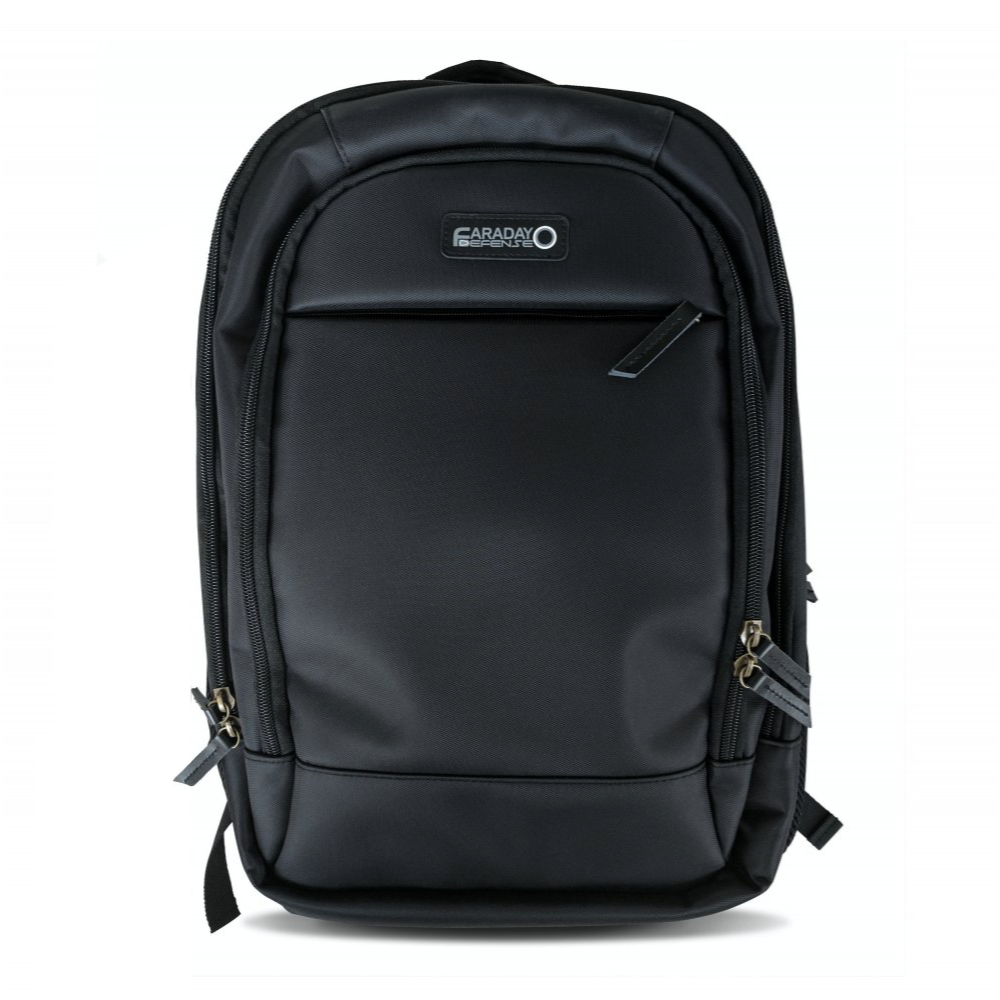 Faraday Backpack Double-fold Seal for Enhanced Blocking Durable product in sleek black design.