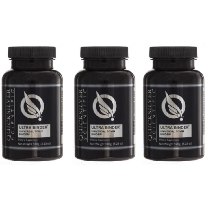 Quicksilver Scientific Ultra Binder 120g LPS BINDER 3 PACK bottles.
