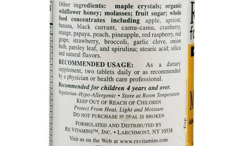 Rx Vitamins Children&