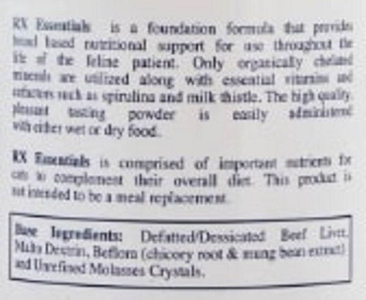 RX Vitamins For Pets Rx Essentials For Cats natural nutritional support formula for feline wellness.