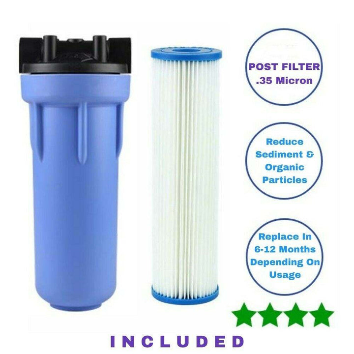 Whole House CITY Water Filter 1 Mil Gal + Conditioner Tank UV Post + Pre Filter