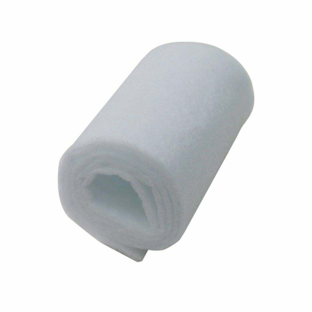 Austin Air Small Pre Filter For Junior Machines rolled filter material in white color.